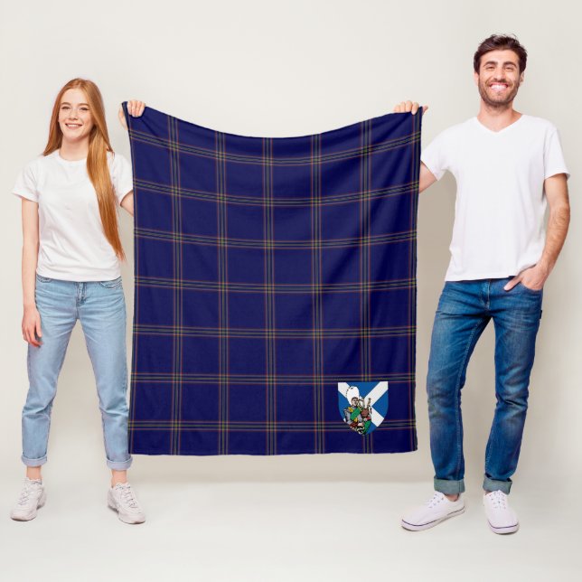 Scotts Crichton Tartan Kariert Fleecedecke (Beispiel)