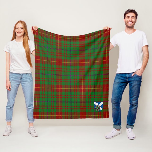 Scotts Fulton Tartan Kariert Fleecedecke (Beispiel)