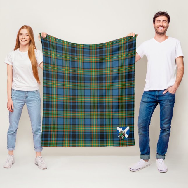 Scotts Gillies Ancient Tartan Kariert Fleecedecke (Beispiel)