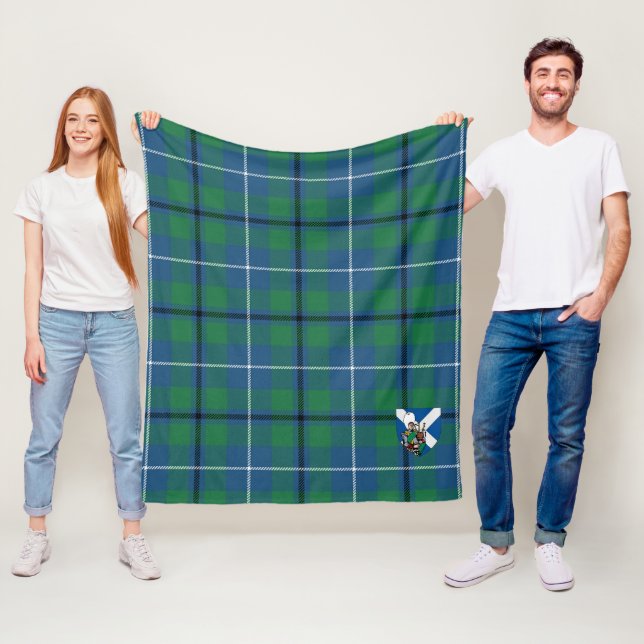 Scotts Glen Ancient Tartan Kariert Fleecedecke (Beispiel)