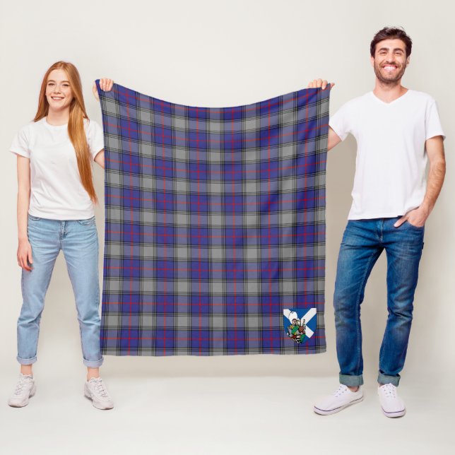 Scotts Kinnaird Tartan Kariert Fleecedecke (Beispiel)