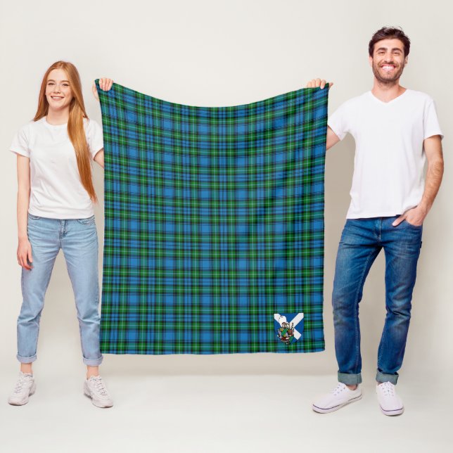Scotts Lyon Tartan Kariert Fleecedecke (Beispiel)