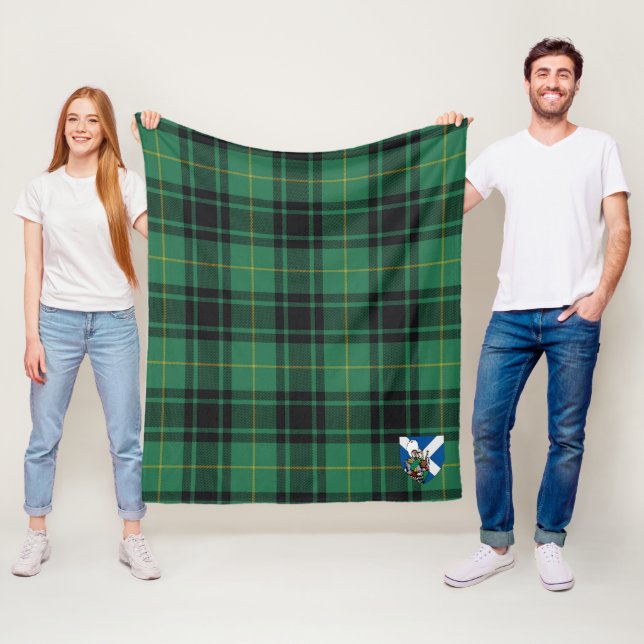 Scotts MacArthur Ancient Tartan Kariert Fleecedecke (Beispiel)