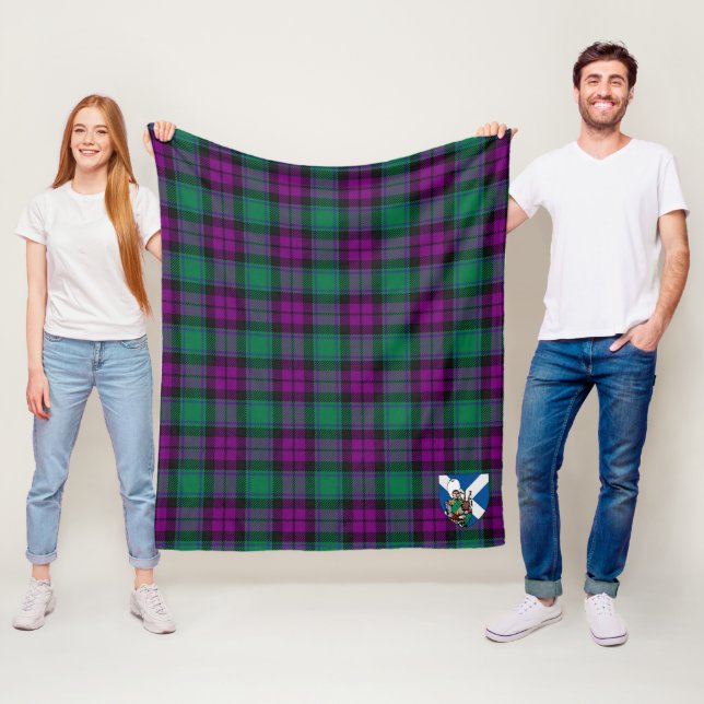 Scotts MacArthur Milton Tartan Kariert Fleecedecke (Beispiel)