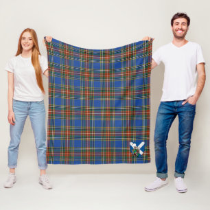 Scotts MacBeth Ancient Tartan Kariert Fleecedecke