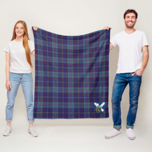 Scotts MacCormick Tartan Kariert Fleecedecke