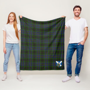 Scotts MacInnes Tartan Kariert Fleecedecke