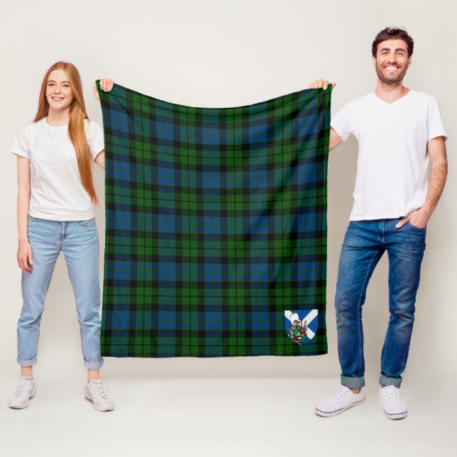 Scotts MacKie Tartan Kariert Fleecedecke (Beispiel)