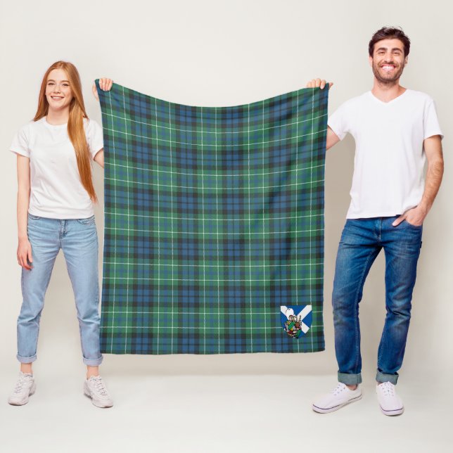 Scotts MacNeill von Colonsay Tartan Kariert Fleecedecke (Beispiel)