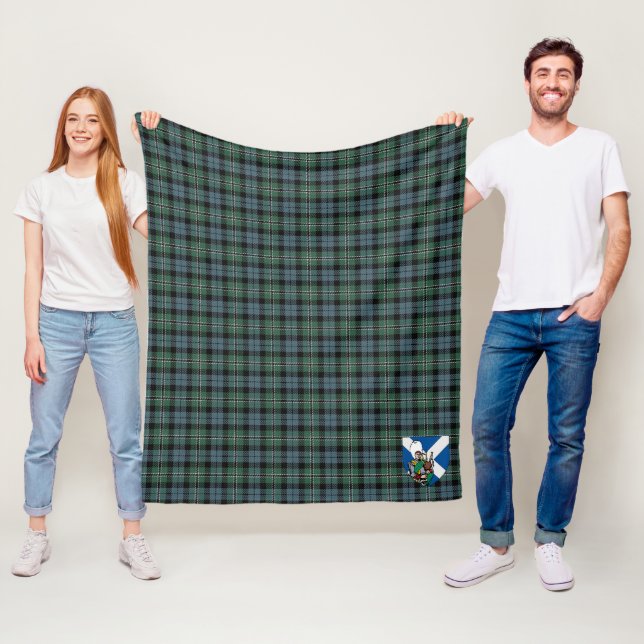 Scotts Melville Tartan Kariert Fleecedecke (Beispiel)