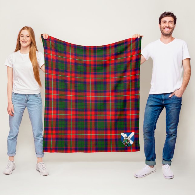 Scotts Riddell Tartan Kariert Fleecedecke (Beispiel)