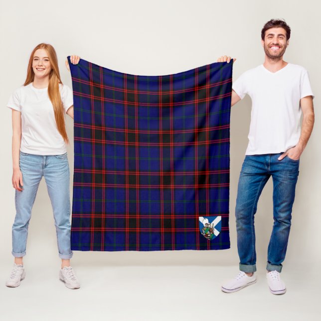 Scotts Zuhause Modern Tartan Kariert Fleecedecke (Beispiel)
