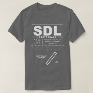 Scottsdale Airport SDL T - Shirt