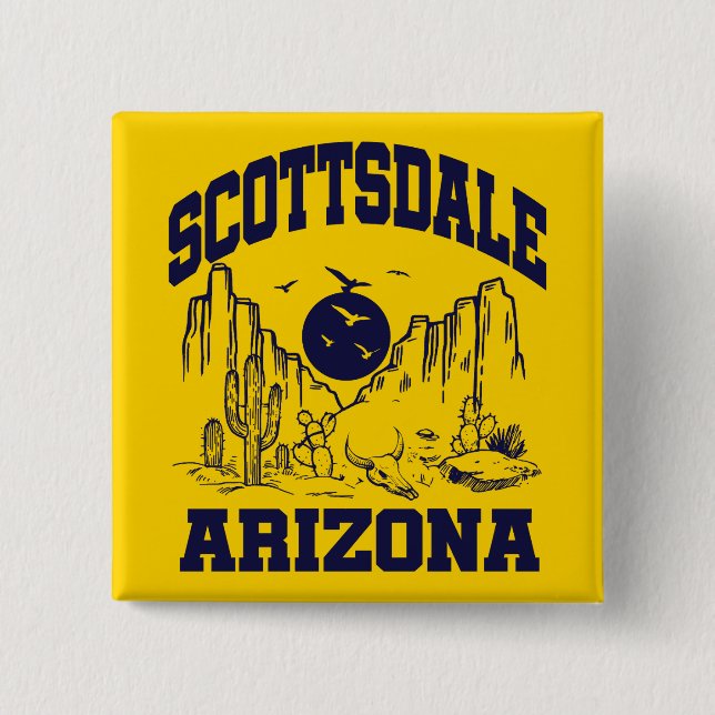Scottsdale, Arizona Button (Vorderseite)