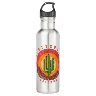 Scottsdale Arizona Cactus Edelstahlflasche