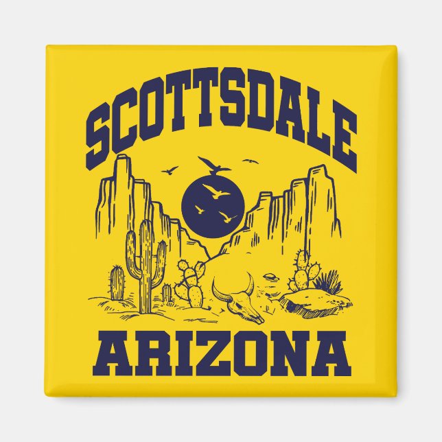 Scottsdale, Arizona Magnet (Vorne)