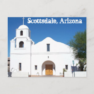 Scottsdale Arizona Old Mission Carte postale West 