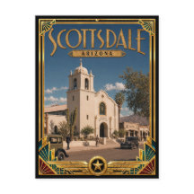 Scottsdale Arizona Vintage Art Deco Golden Age