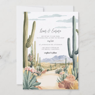 Scottsdale Arizona Wedding Invitation Einladung