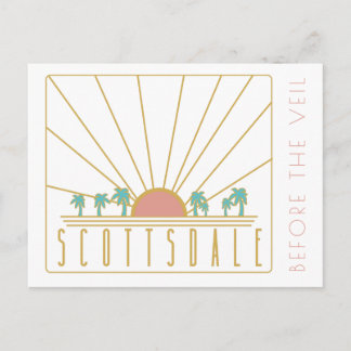 Scottsdale Bachelorette Postcard Postkarte