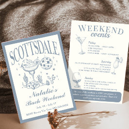 Scottsdale Bachelorette Social Cocktail Tour Einladung