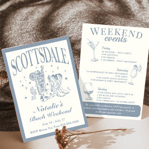 Scottsdale Bachelorette Social Cocktail Tour Einladung