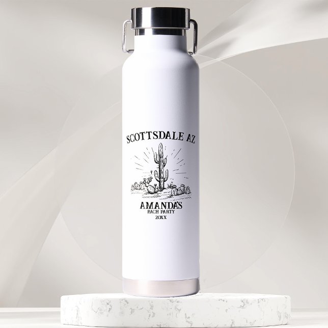 Scottsdale Bachelorette Weekend Girl Trip Custom Trinkflasche (Von Creator hochgeladen)