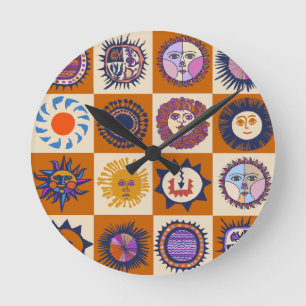 Scottsdale Del Sol Runde Wanduhr