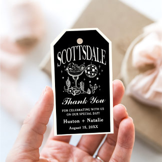 Scottsdale Junggeselinnen-Abschied Wedding Vielen  Geschenkanhänger