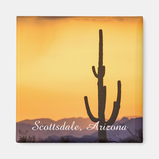 Scottsdale sunset before the storm magnet (Vorne)