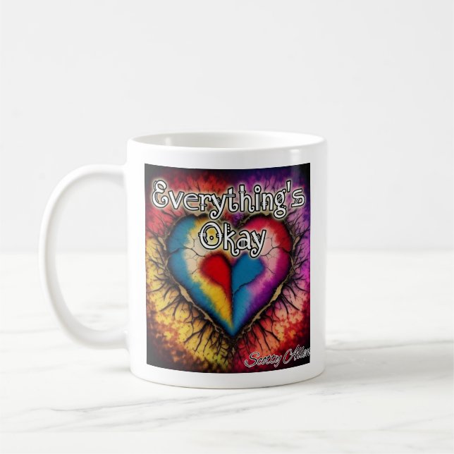 Scotty Allen Alles ist in Ordnung Kaffee-Tasse Kaffeetasse (Links)