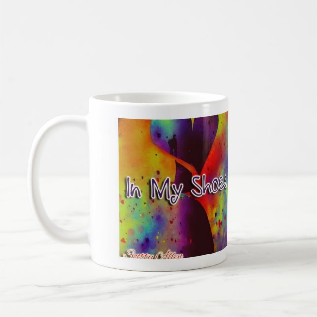 Scotty Allen in meinen Schuhen Kaffee-Tasse Kaffeetasse (Links)