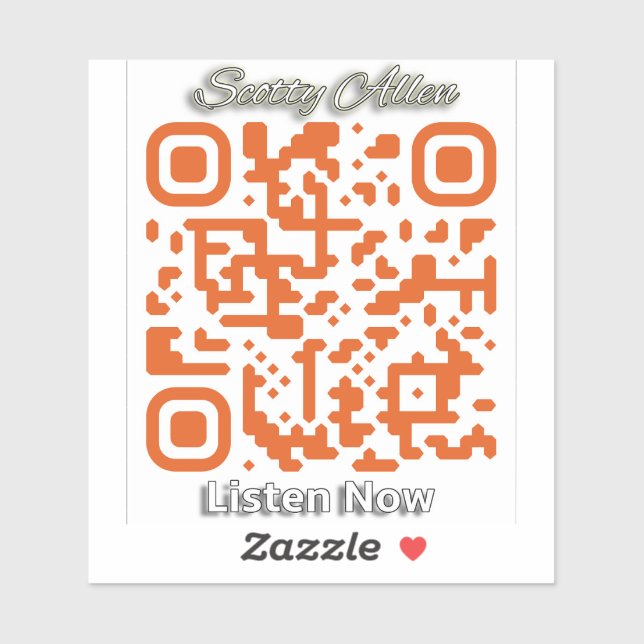 Scotty Allen - Sticker Linktree (Feuille)