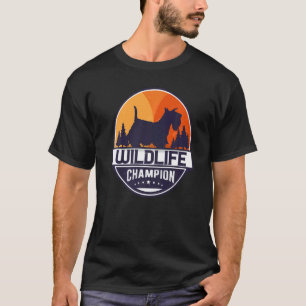 Scotty Dog Aberdeen Terrier Retro 19 T-Shirt