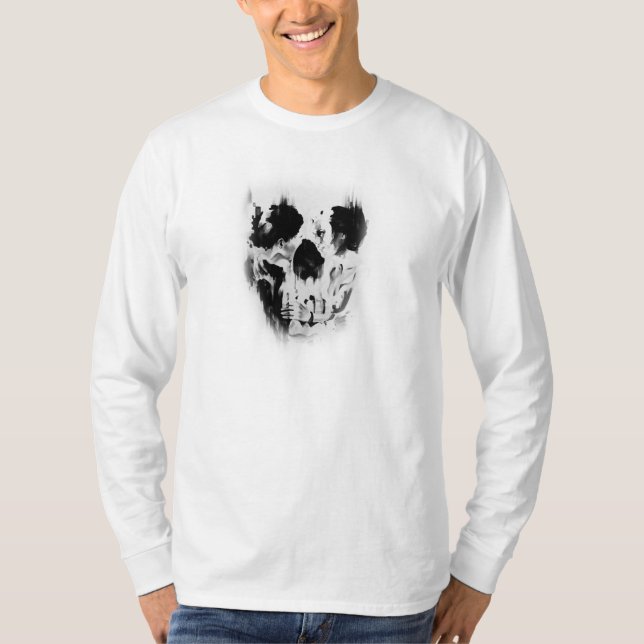 Scotty Mac Liebe Schädel 2 T-Shirt (Vorderseite)