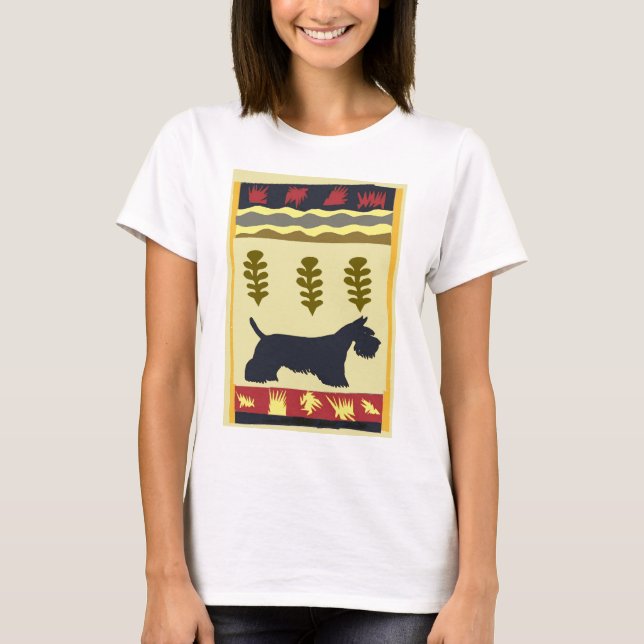 Scotty Mountain Dog T-Shirt (Vorderseite)
