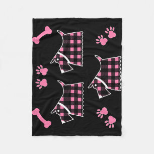Scotty Terrier Hunde Niedlich Funny Terriers Breed Fleecedecke