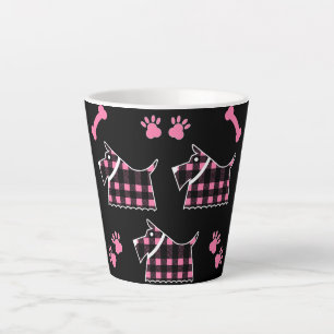 Scotty Terrier Hunde Niedlich Funny Terriers Breed Milchtasse