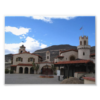 Scottys Castle Front, DVNP Fotodruck