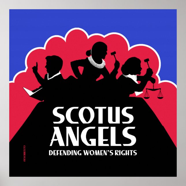 SCOTUS Angels - Gewaltfreie (Gun-Free) Ausgabe Poster (Vorne)