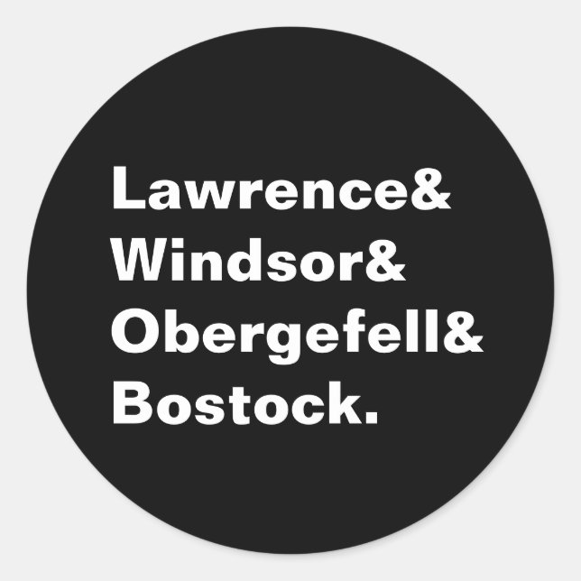 SCOTUS Equality Hüllen Sticker (Vorderseite)