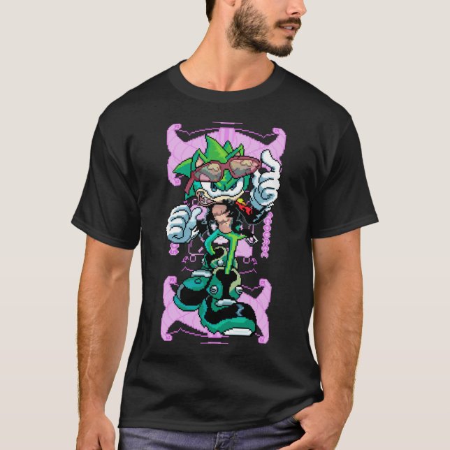 Scourge the Hedgehog Design girl gift T-Shirt (Vorderseite)
