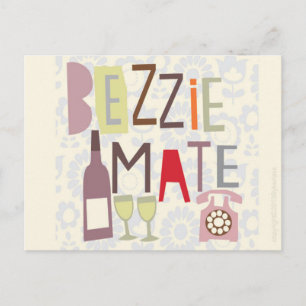 Scouse Card - Bezzie Mate Postkarte