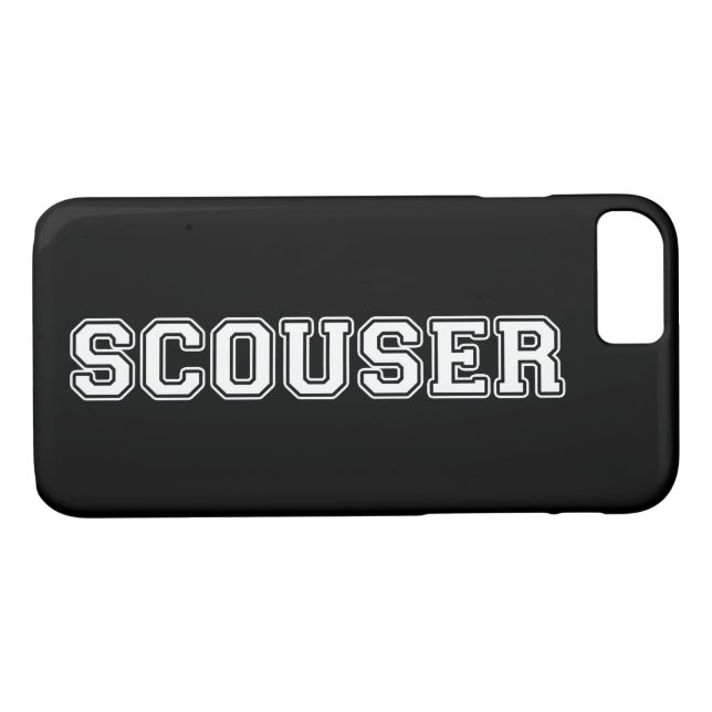 Scouser Case-Mate iPhone Hülle (Rückseite (Horizontal))