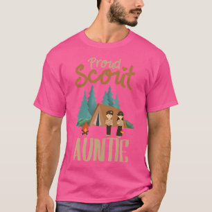 Scout Auntie Camping Scout Pfadfinder Leader A T-Shirt