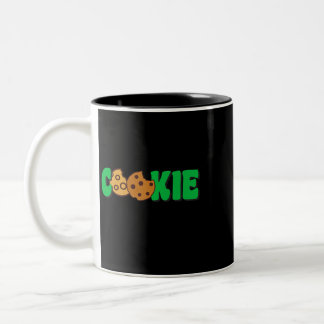 Scout Cookie-Crew zum Verkauf von Cookie Girl Lead Zweifarbige Tasse
