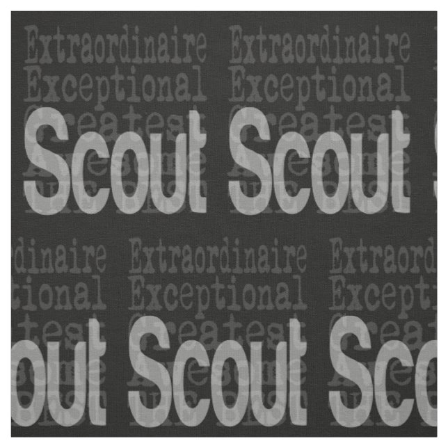 Scout Extraordinaire Stoff (Muster)
