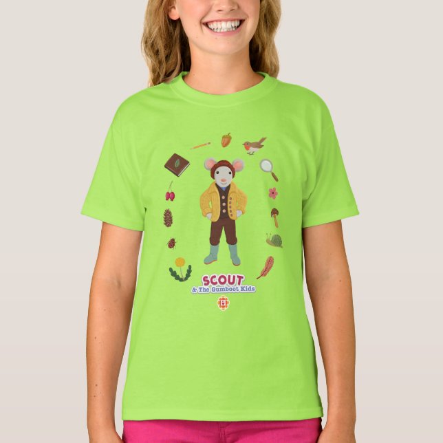 Scout & Gumboot Kids T-Shirt (Vorderseite)