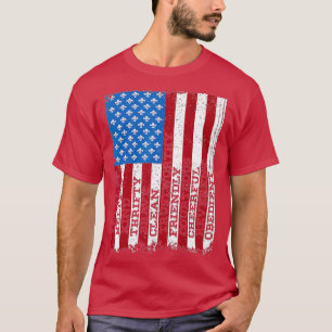 Scout Law Patriotic Scouting Lover US Flag Boy Gir T-Shirt