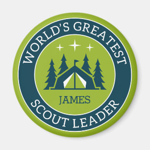 Scout Leader Personalisiert Magnet